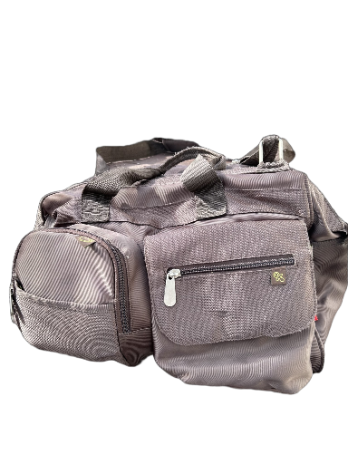 Brown Multi-Pocket Diaper Bag 