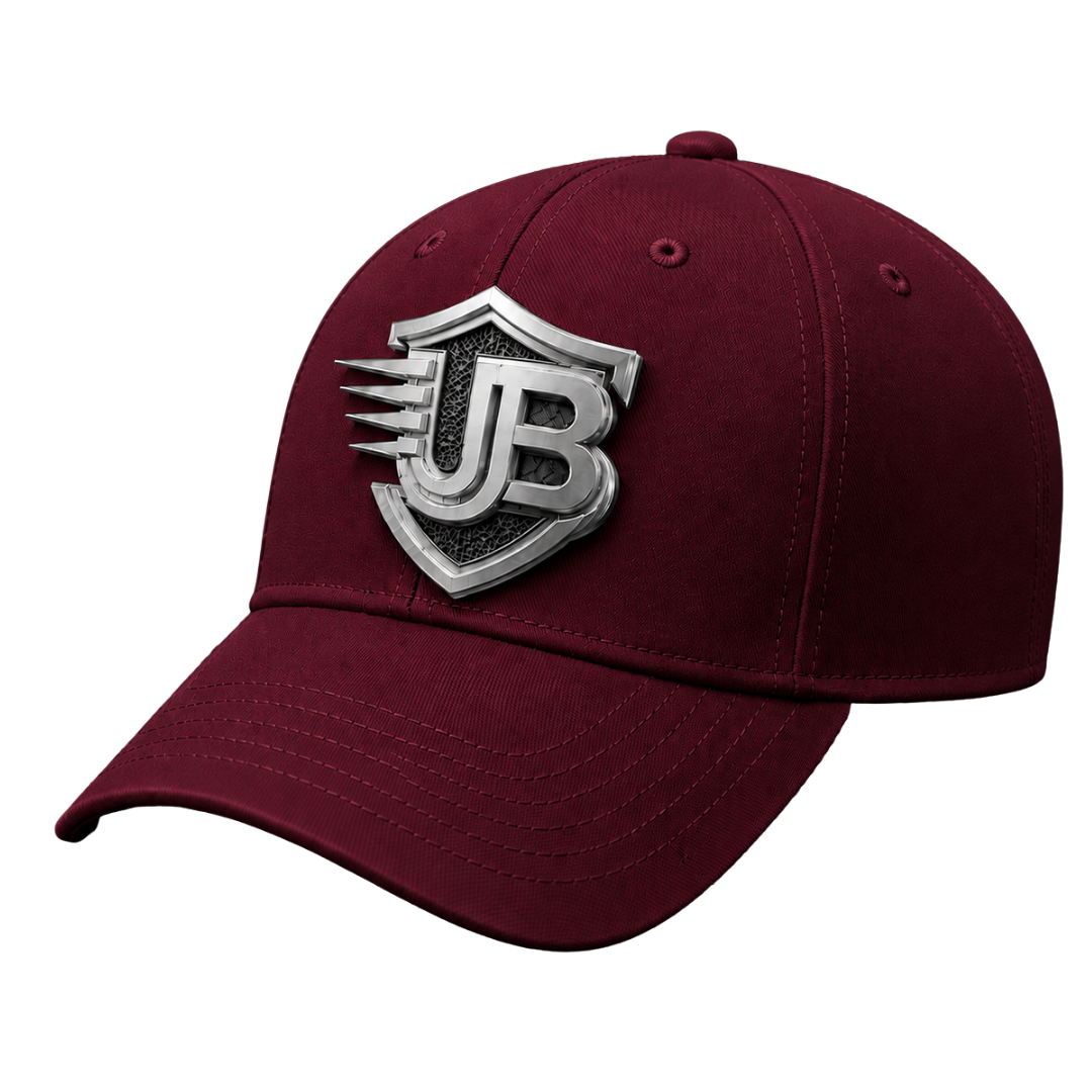 Premium Maroon Adjustable Fashion Cap for Men & Women | Elegant Casual Streetwear