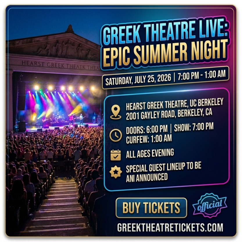 Greek Theatre Live: Epic Summer Night