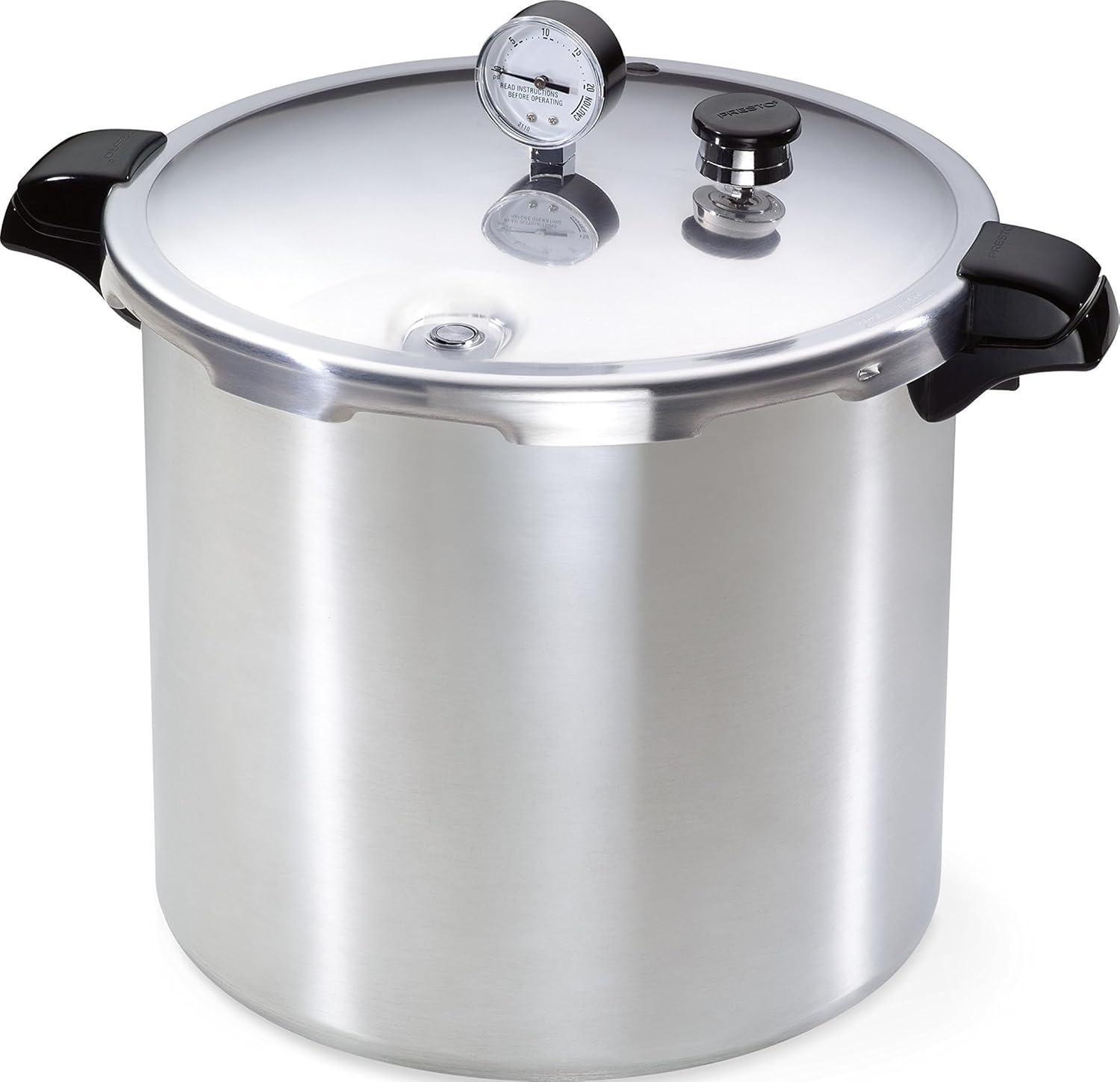 Presto 01781 Pressure Canner and Cooker, 23 qt, Silver
