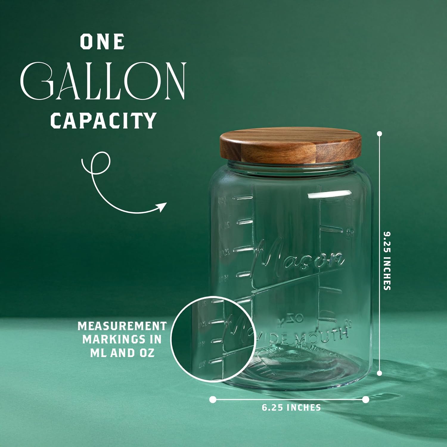 Gallon Mason Glass Jar