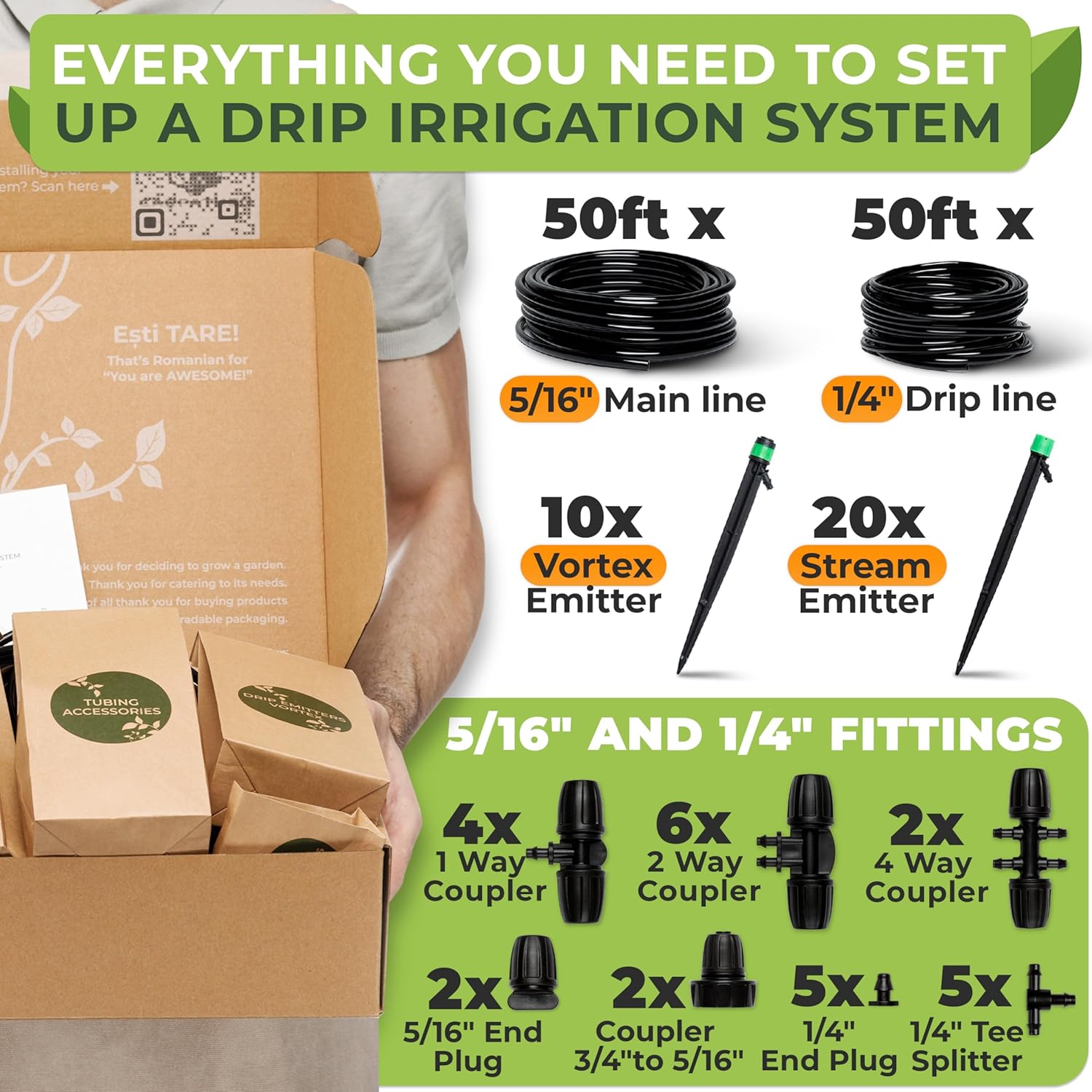 CARPATHEN Complete Drip Irrigation System