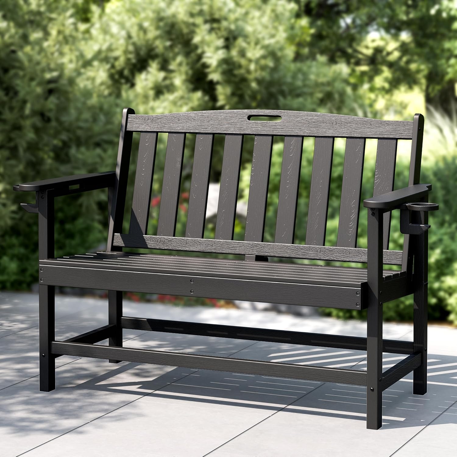 Outdoor HDPE Garden Bench