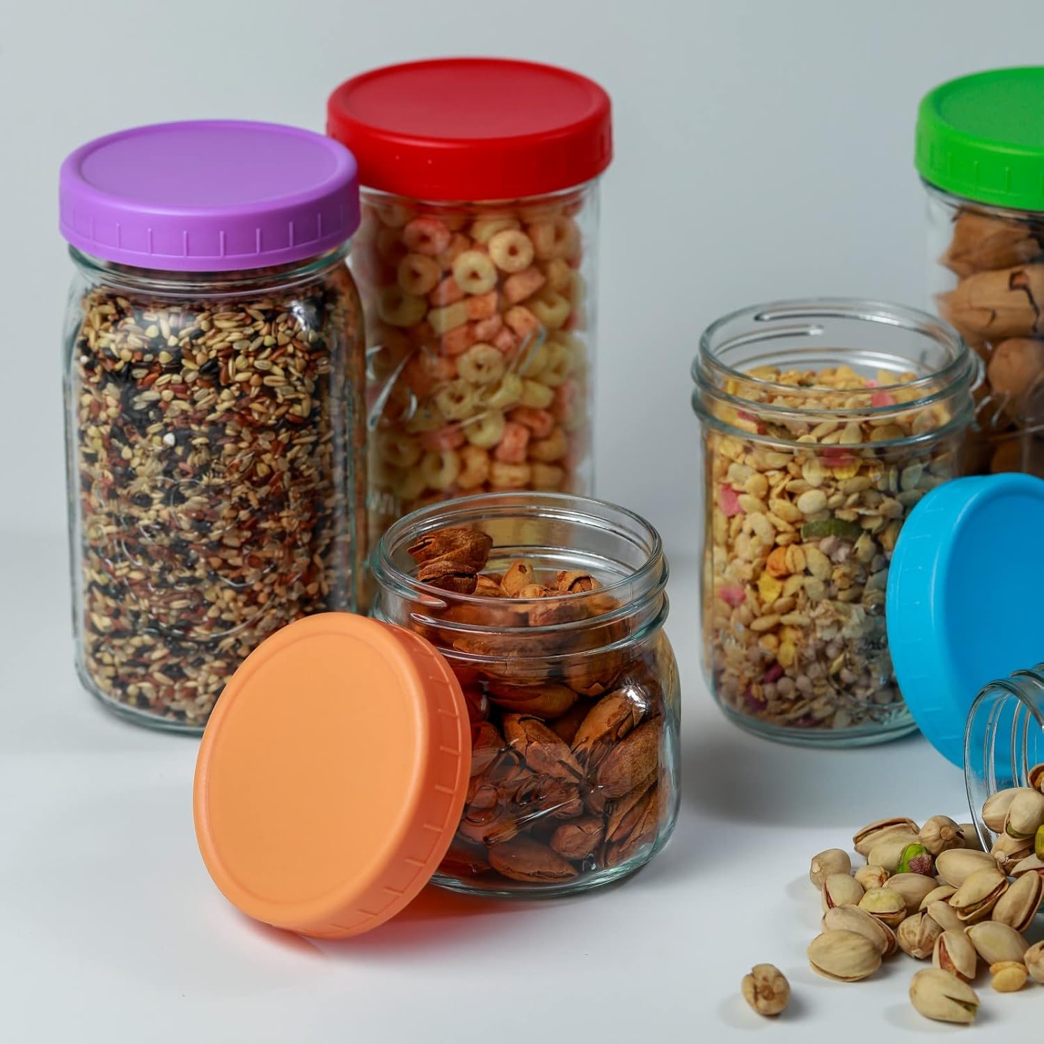 Regular Mouth Mason Jar Lid Set