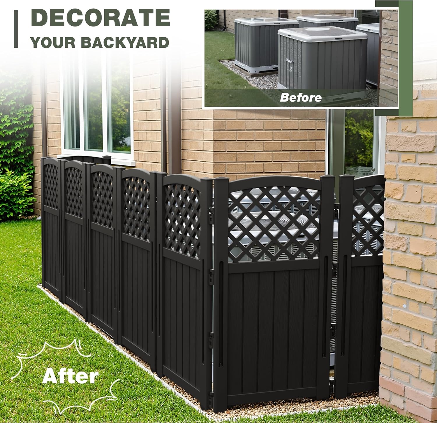 Outdoor Privacy Screen Fence