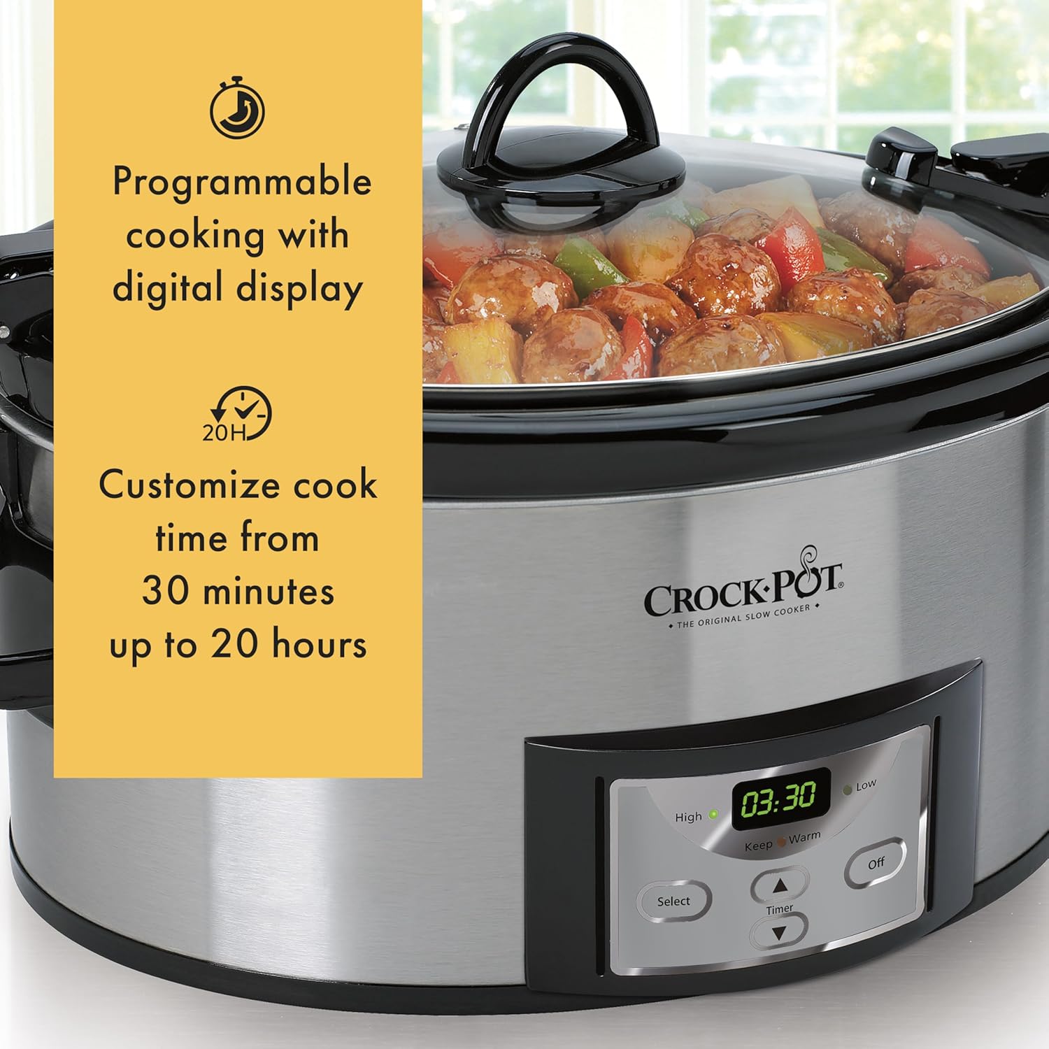 Crock-Pot Programmable Slow Cooker