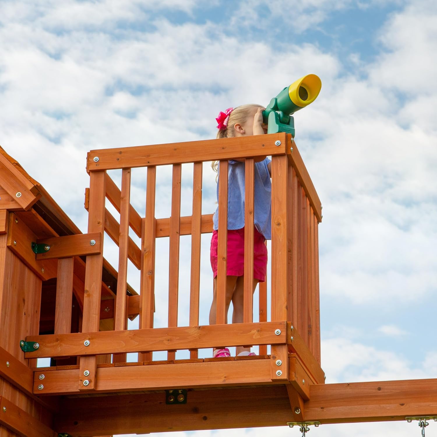 Deluxe Cedar Outdoor Playset