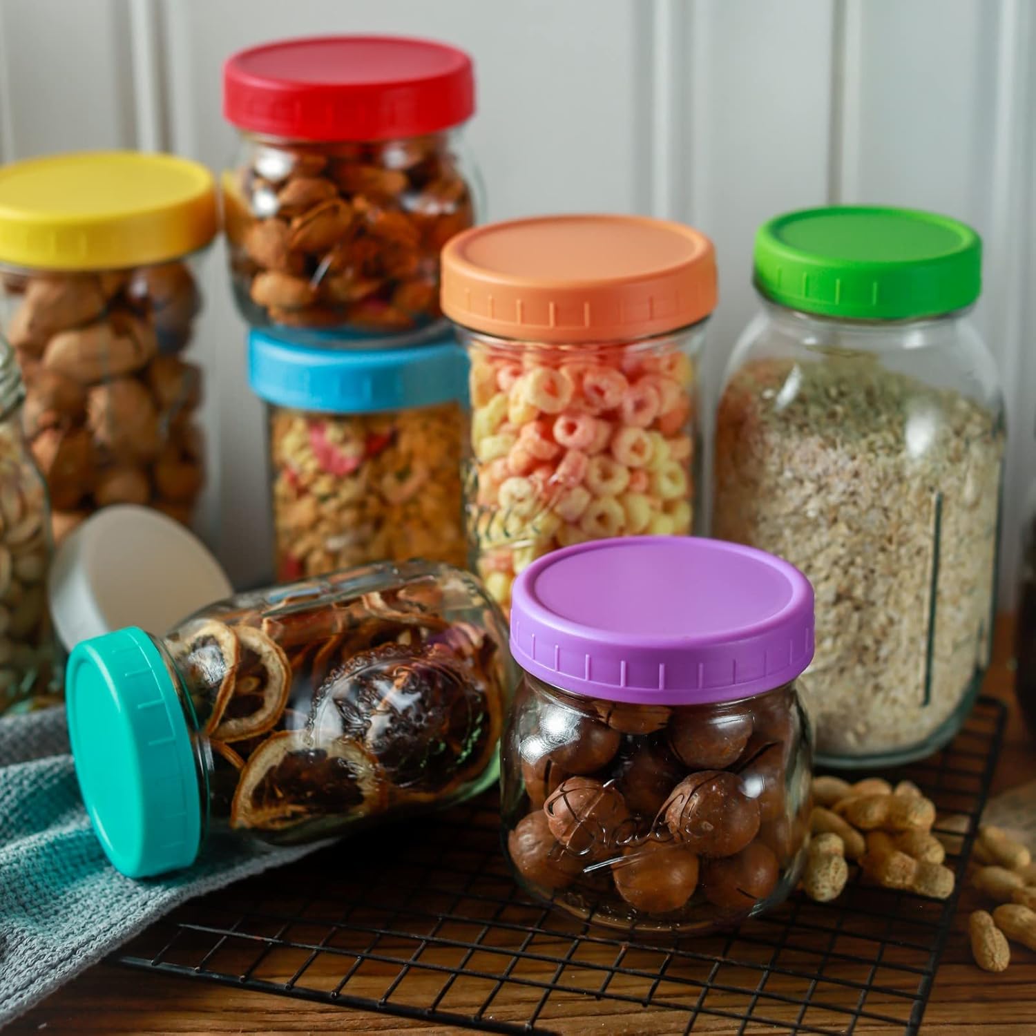 Regular Mouth Mason Jar Lid Set