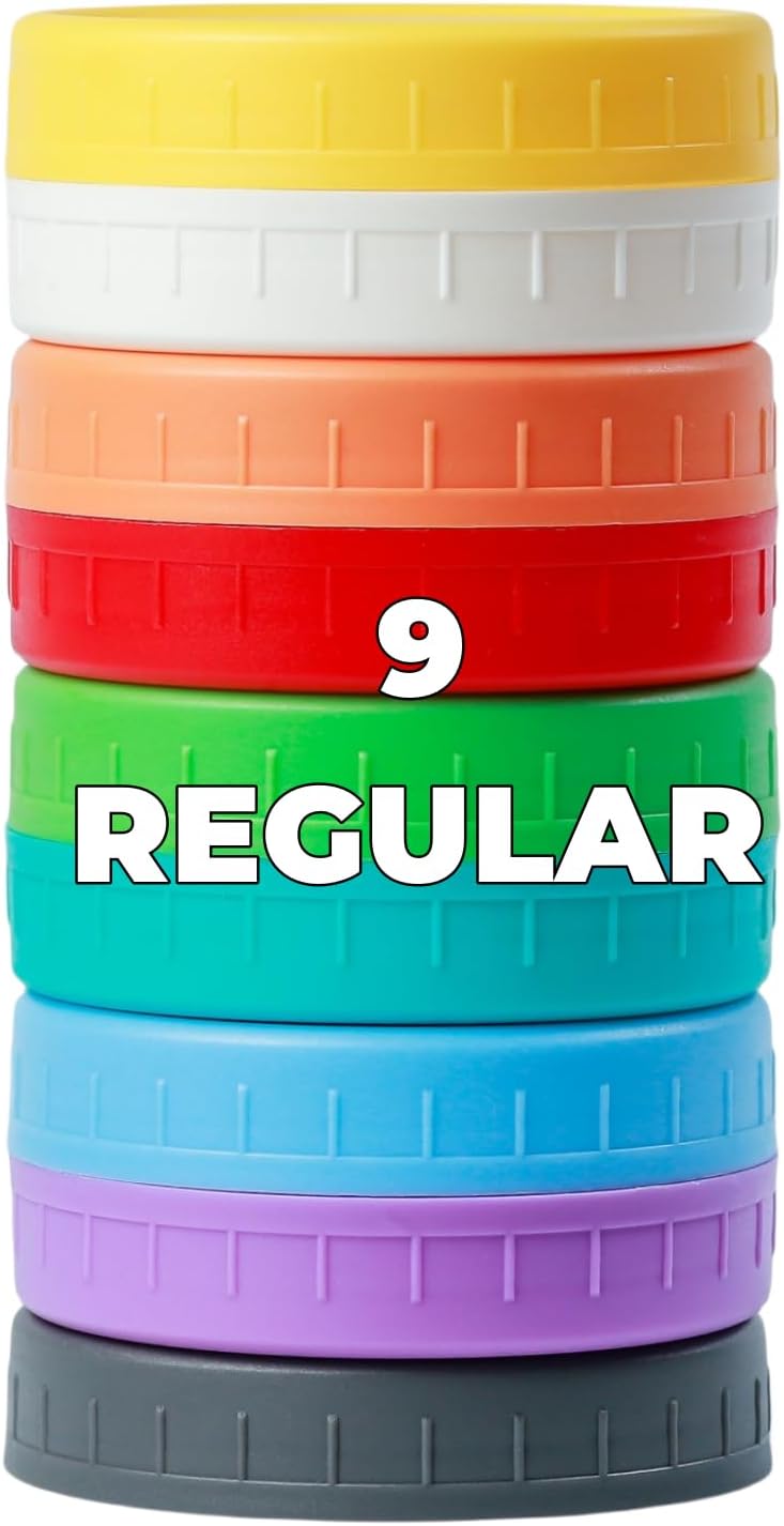 Regular Mouth Mason Jar Lid Set