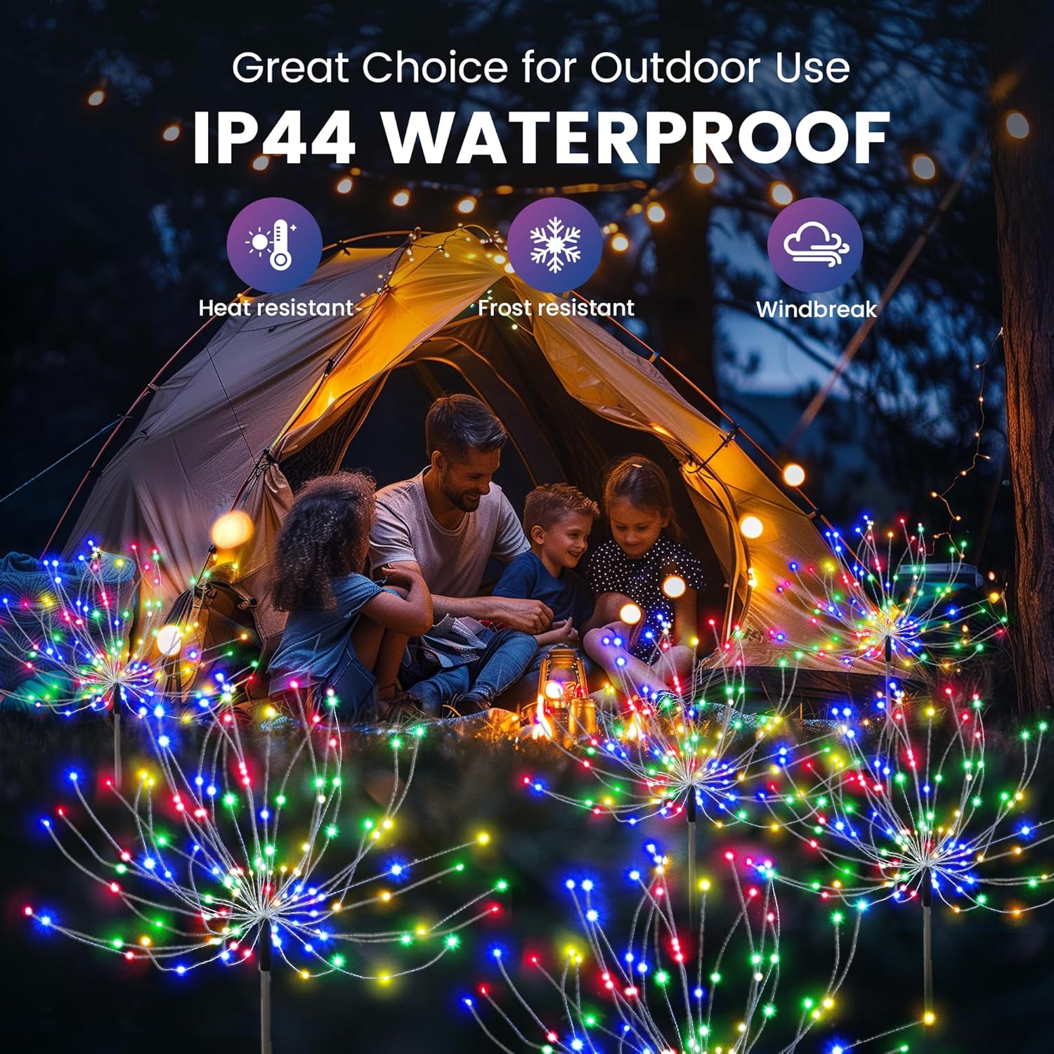 LED Garden Firework Lights