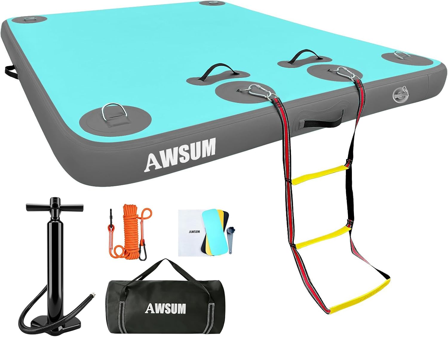 Inflatable Floating Dock Platform