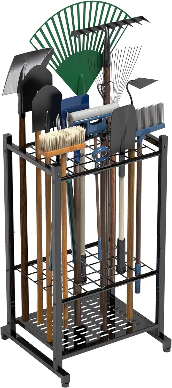 Garden Tool Organizer Rack
