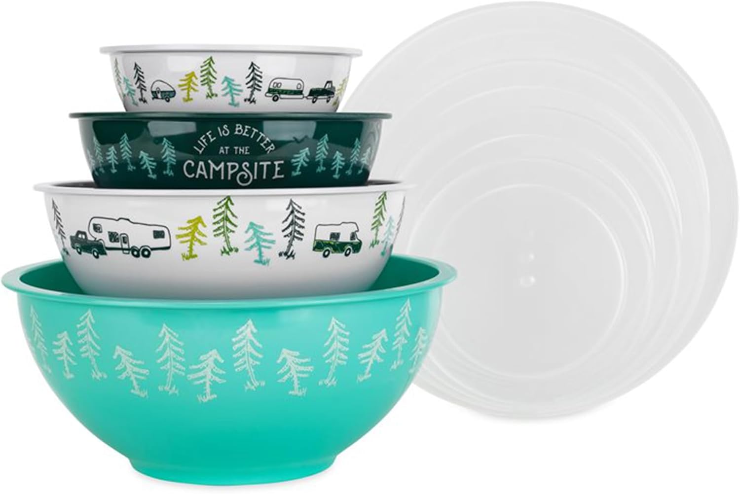 Camping-Themed Mixing Bowl Set