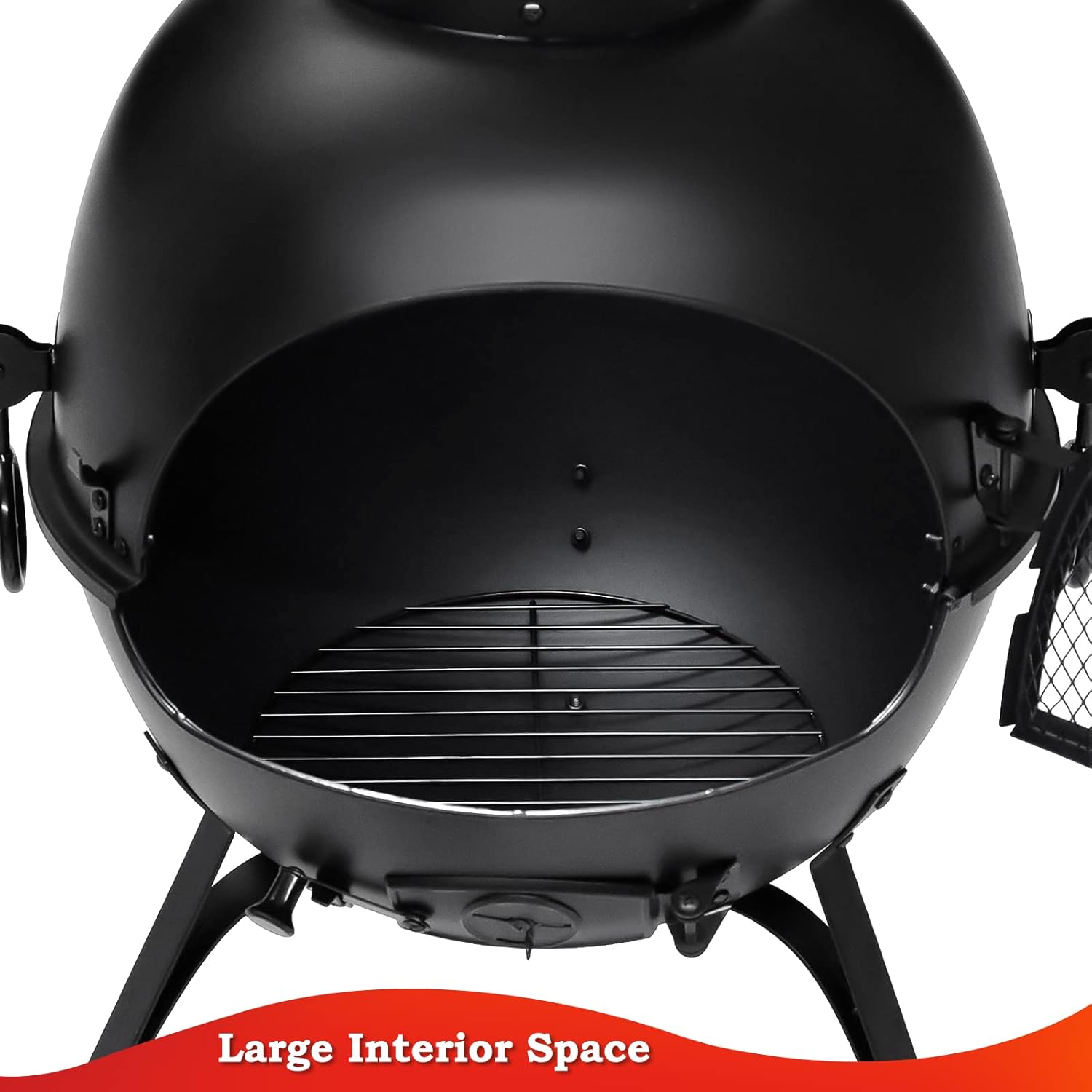 Outdoor Steel Chiminea Fireplace