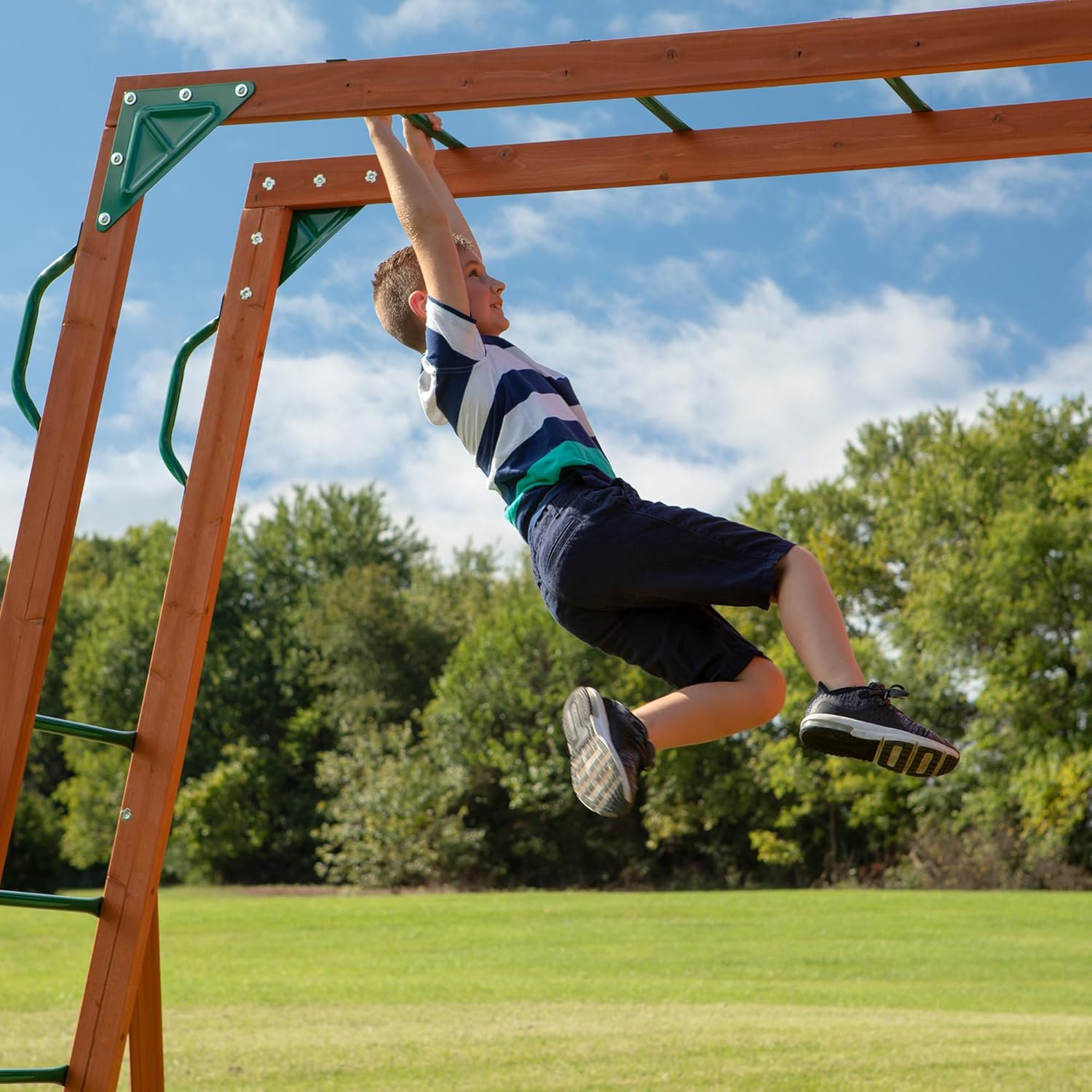 Deluxe Cedar Outdoor Playset