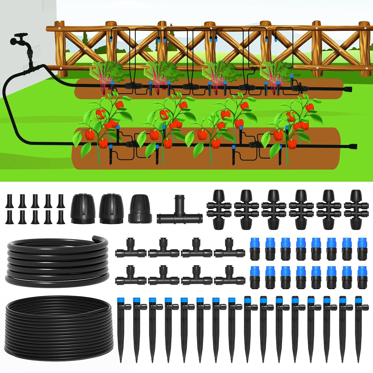 Garden Drip Irrigation Kit