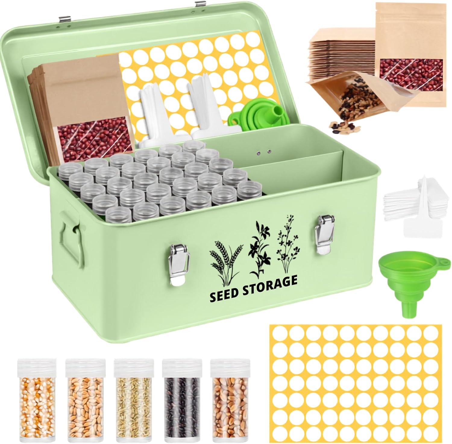 Seed Storage Organizer Kit