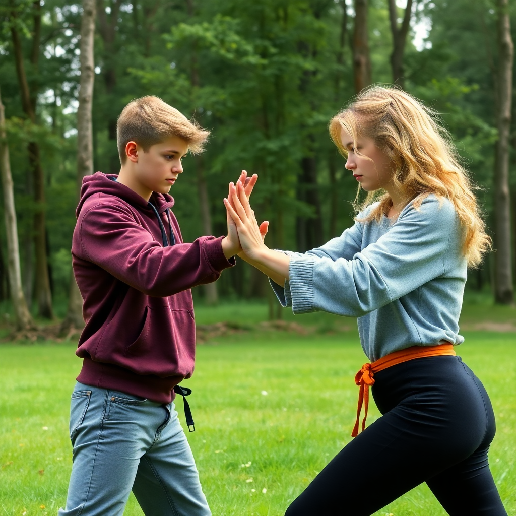 Cours privé de self‑défense en plein air