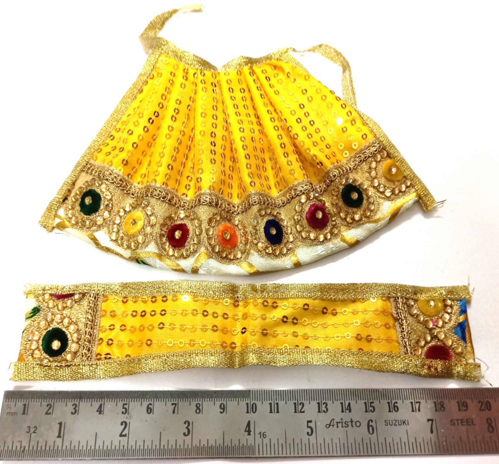 Traditional Krishna Dress Set