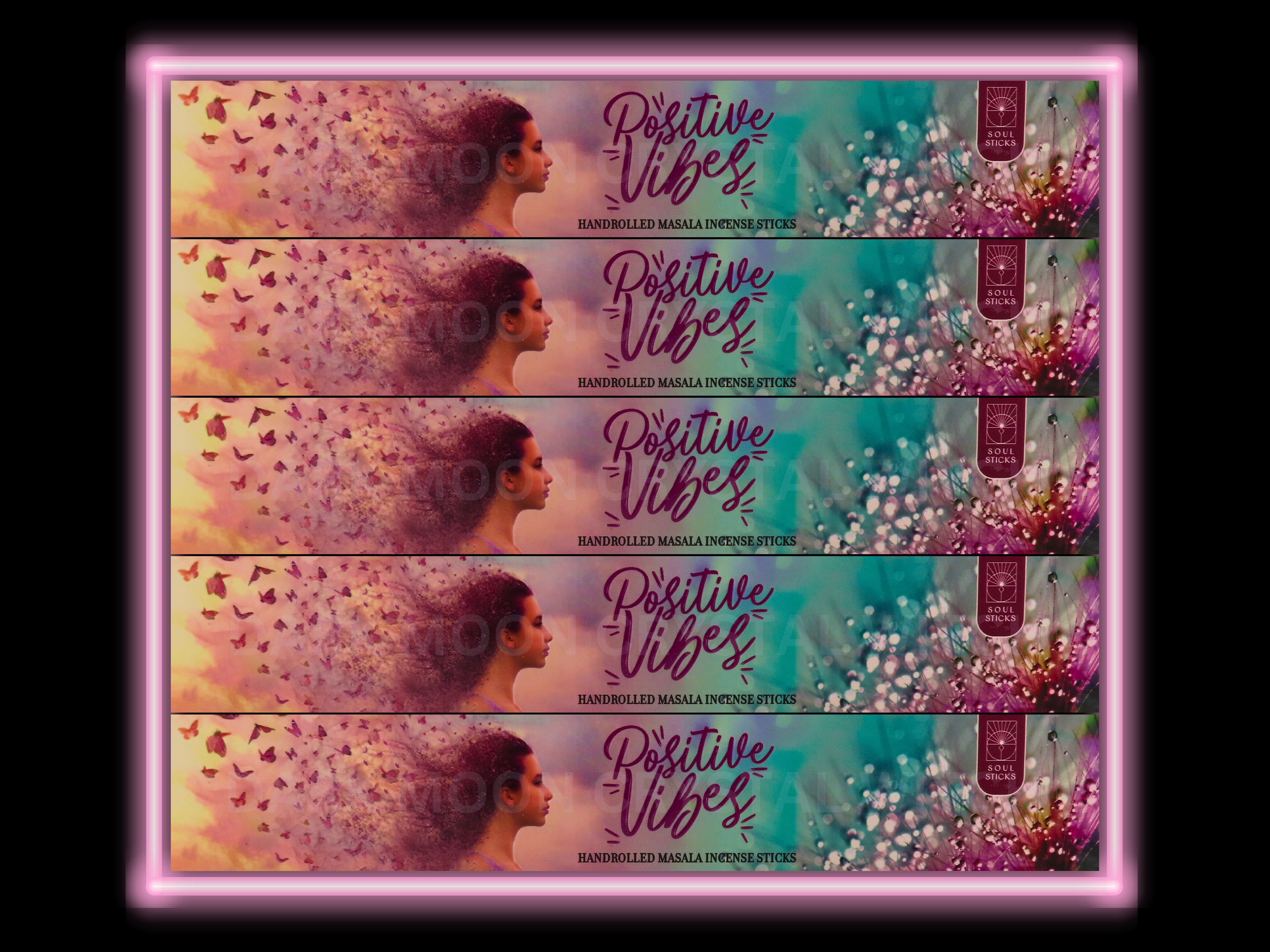 Positive Vibes Incense Sticks (15 Gram Pack)