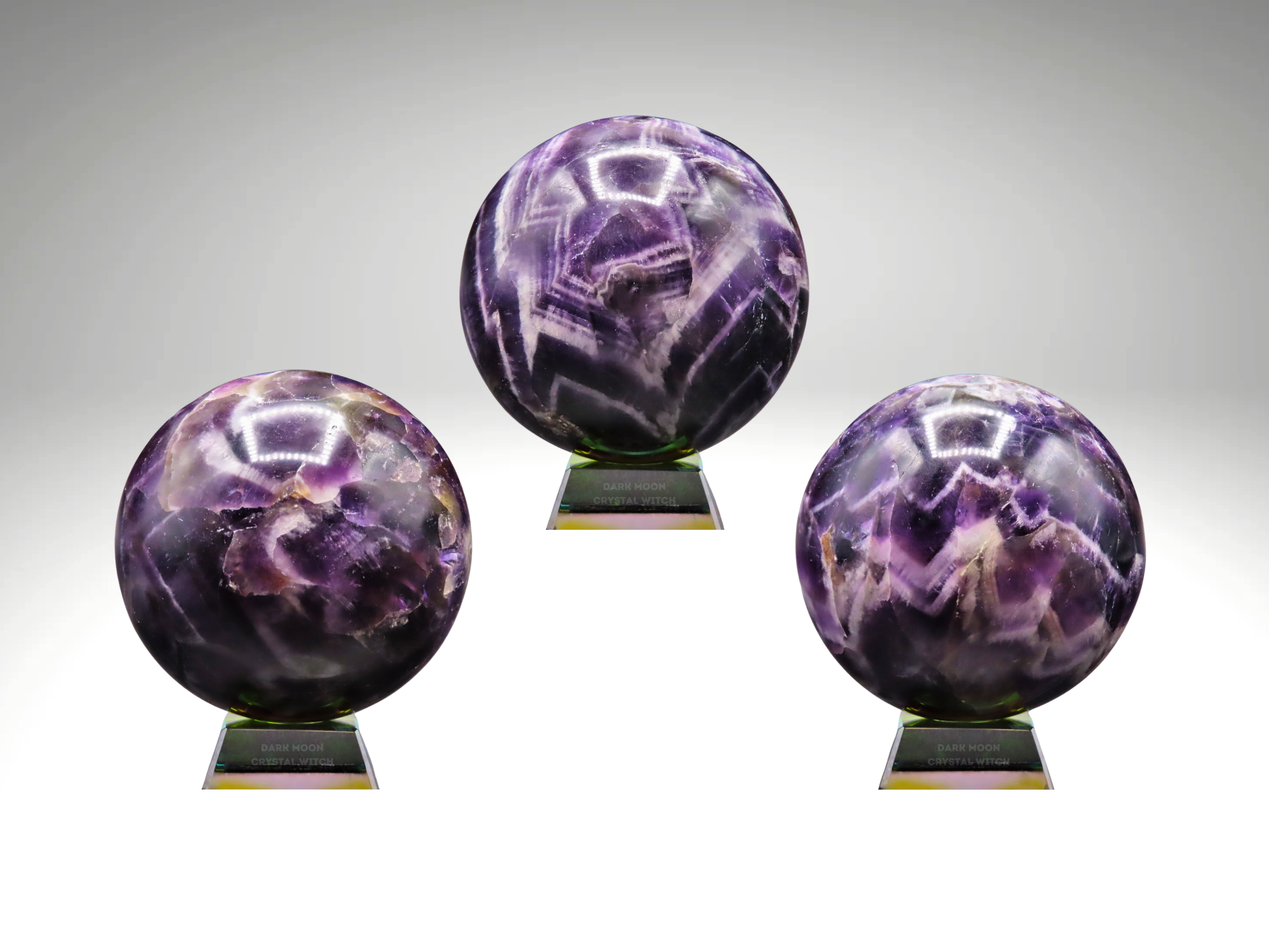 Dream Amethyst Crystal Sphere with Stand (40mm-50mm)