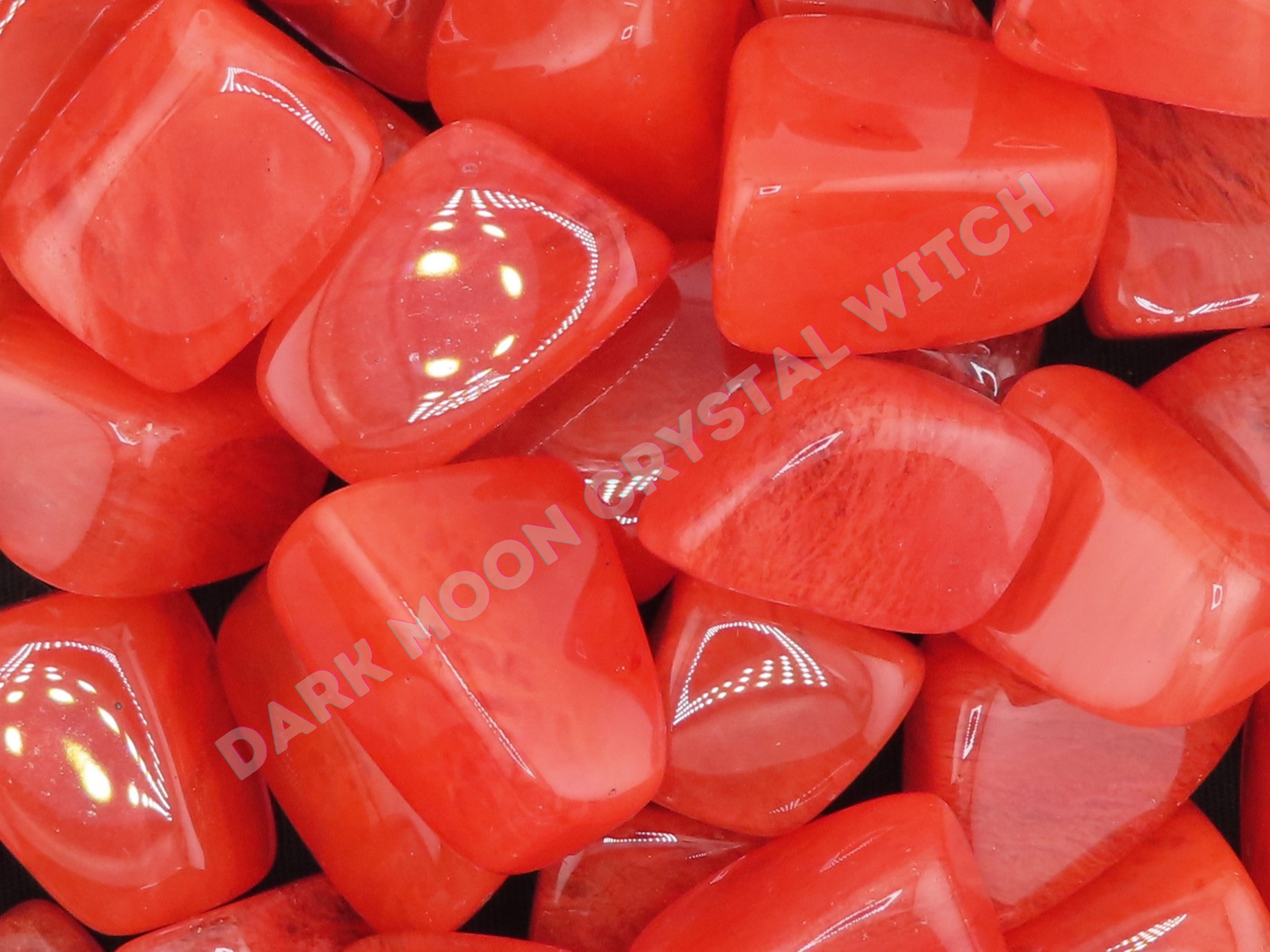 Strawberry Obsidian Stones (3 Stones)