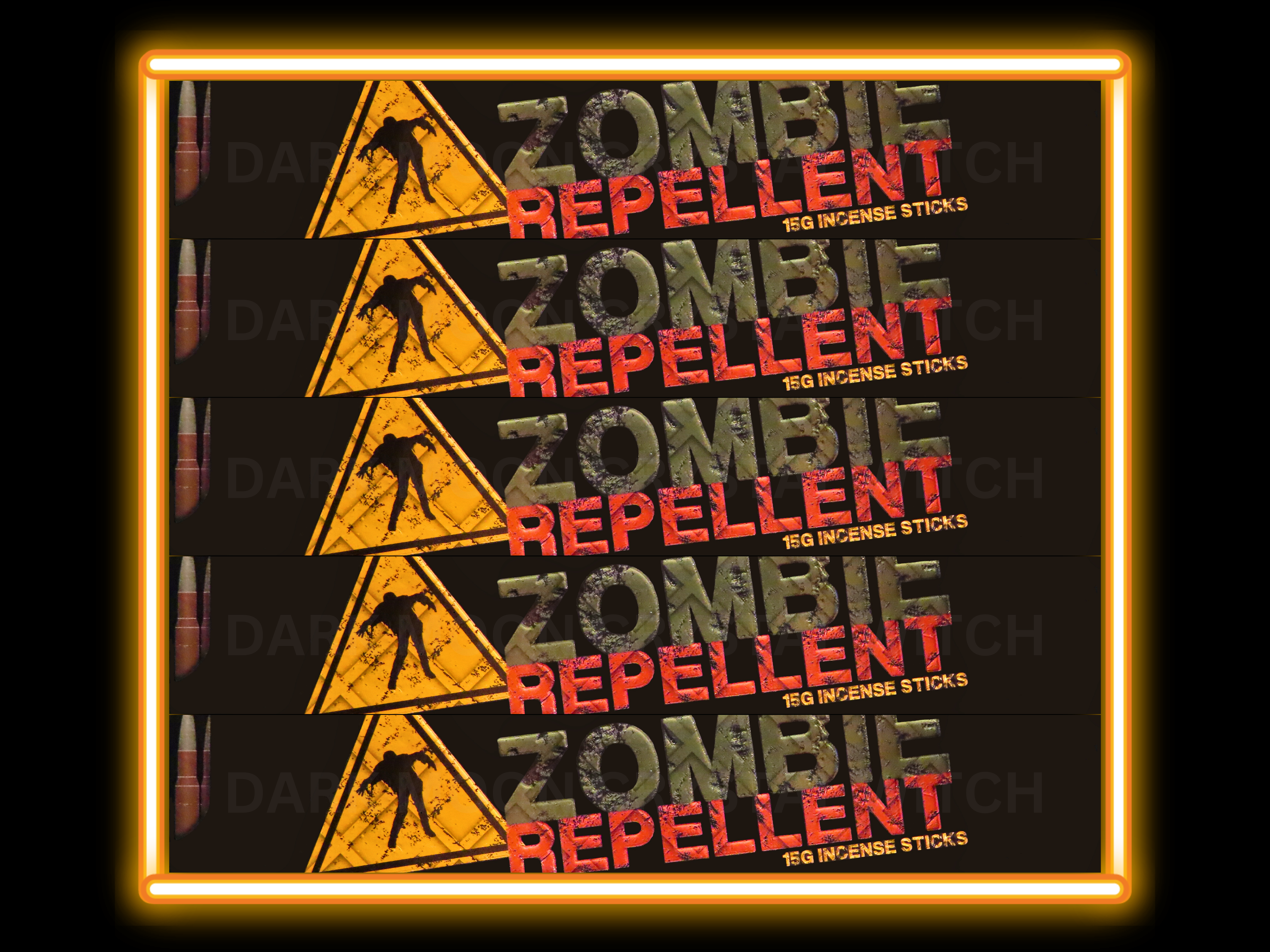 Zombie Repellent Incense Sticks (15 gram pack)