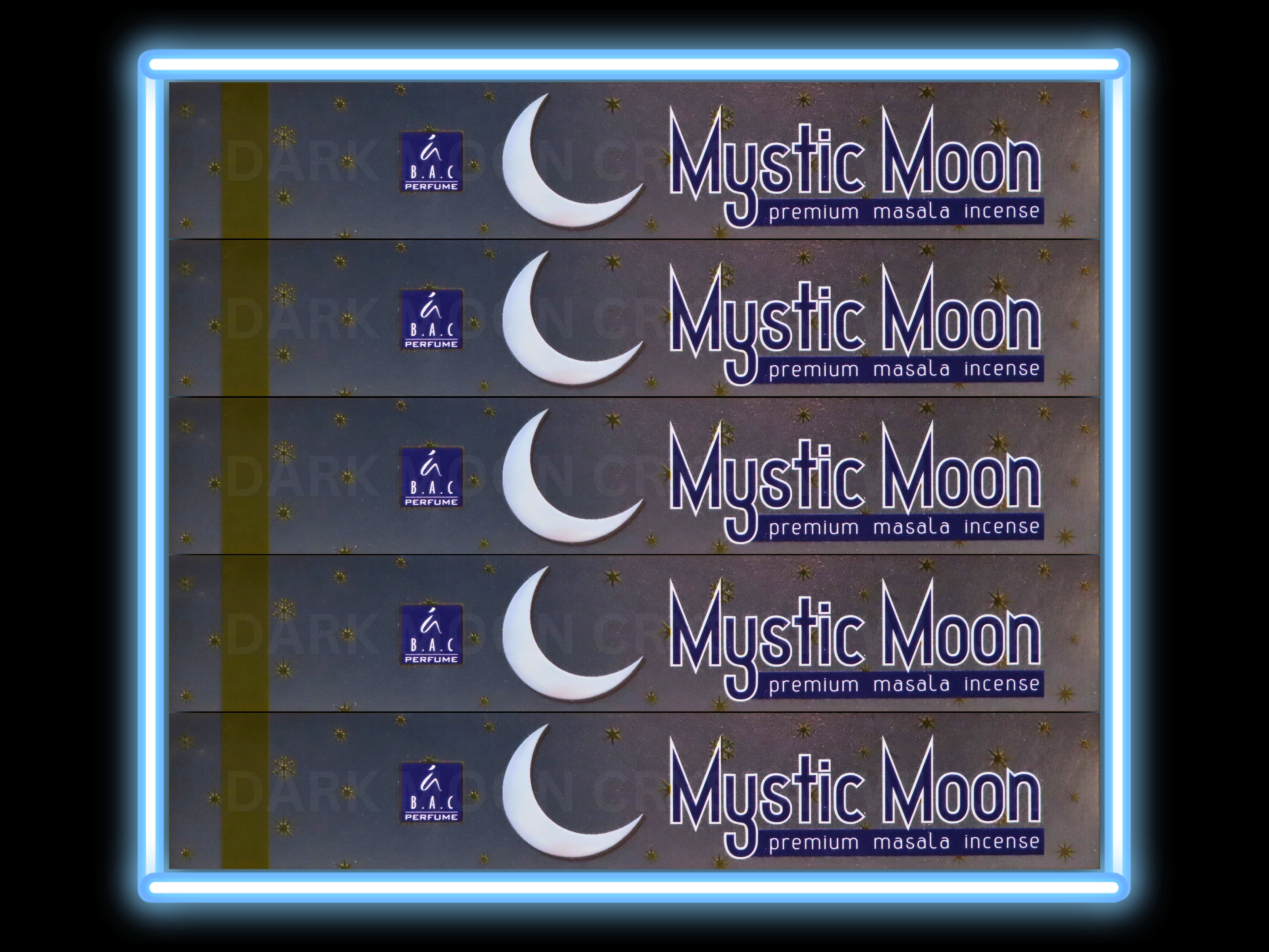 Mystic Moon Incense Sticks (15 gram pack)