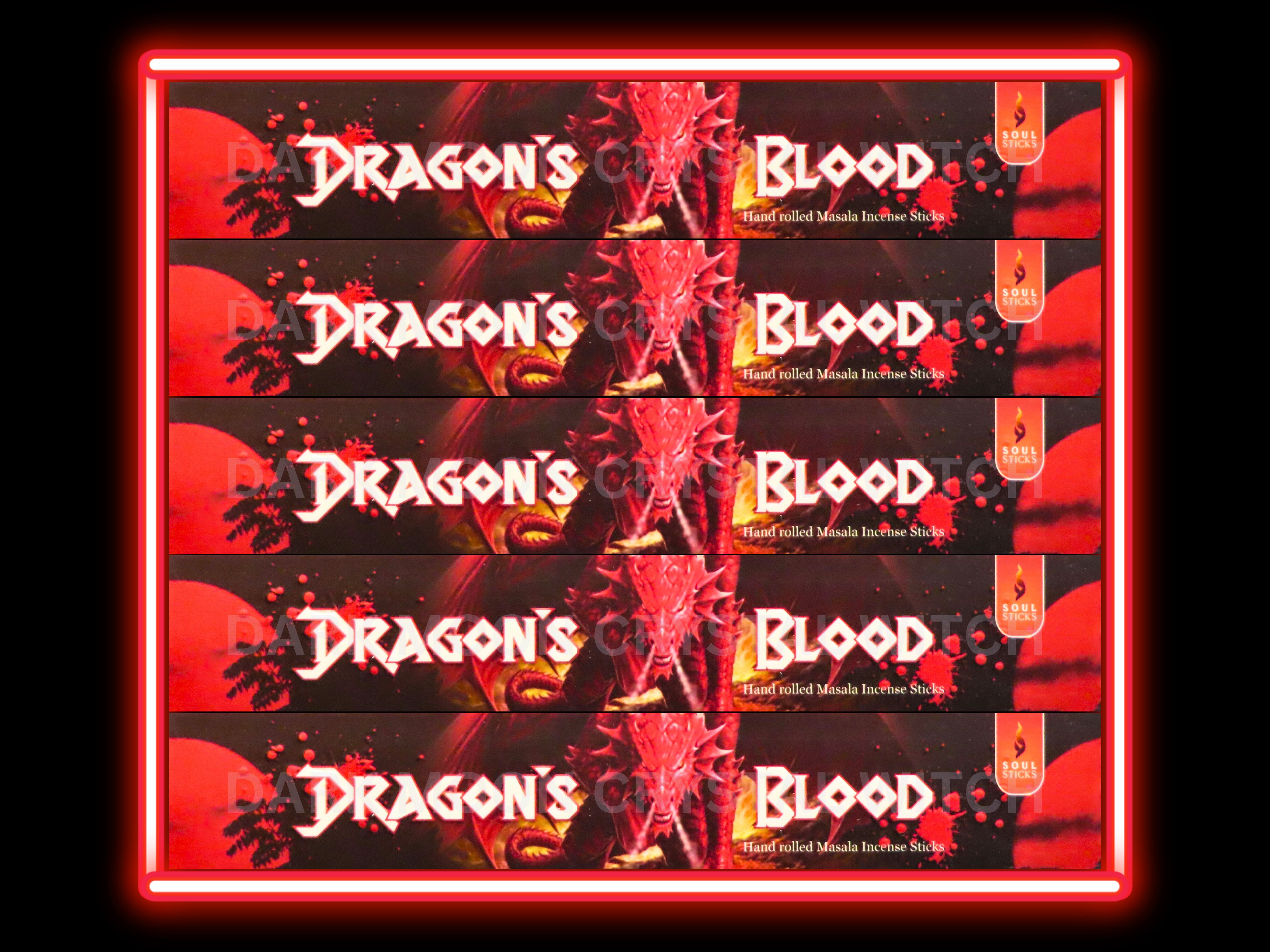 Dragon's Blood Incense Sticks (15 gram pack)