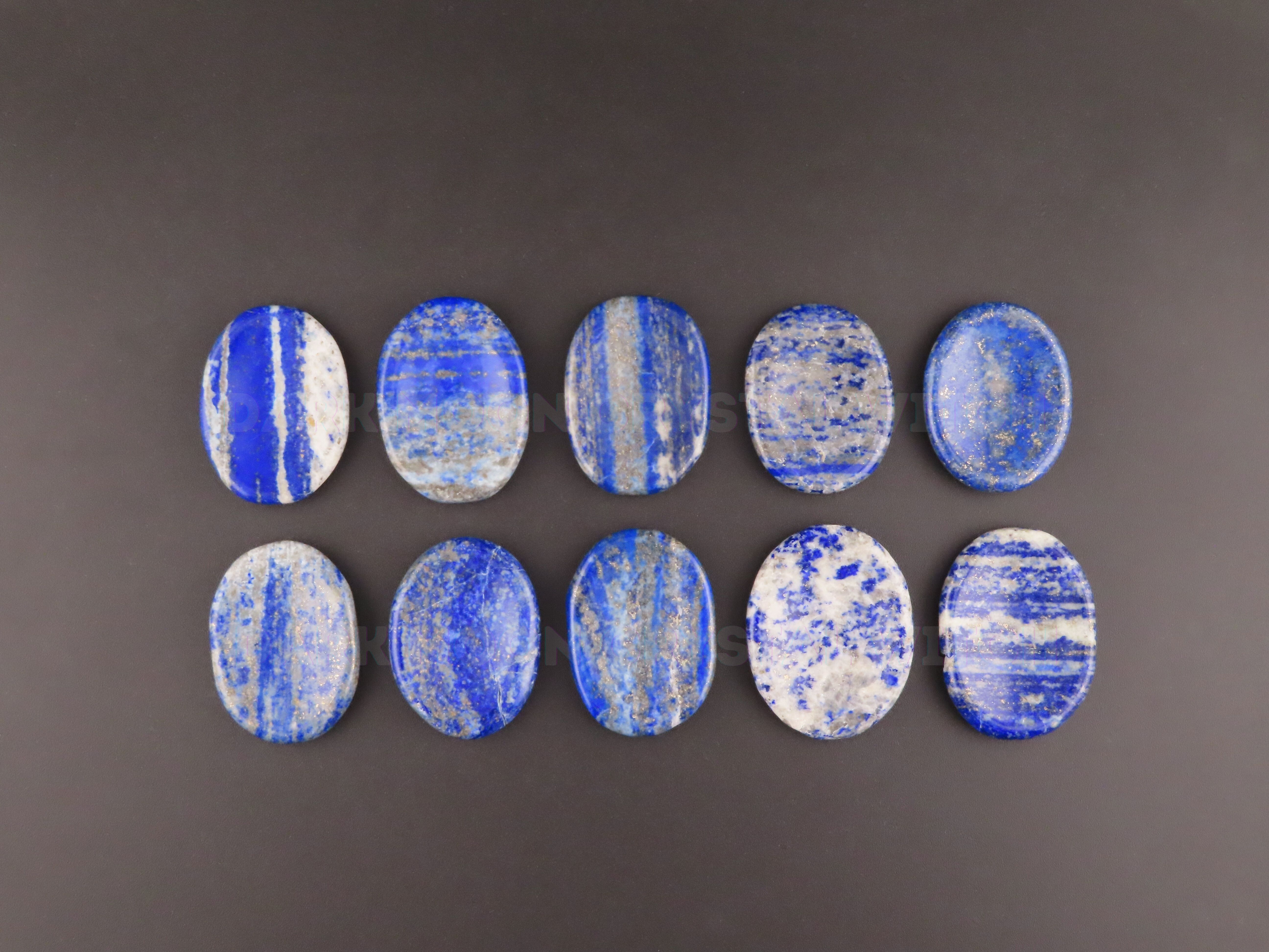 Assorted Worry Stones (Amethyst, Lapis Lazuli, Quartz, & More)