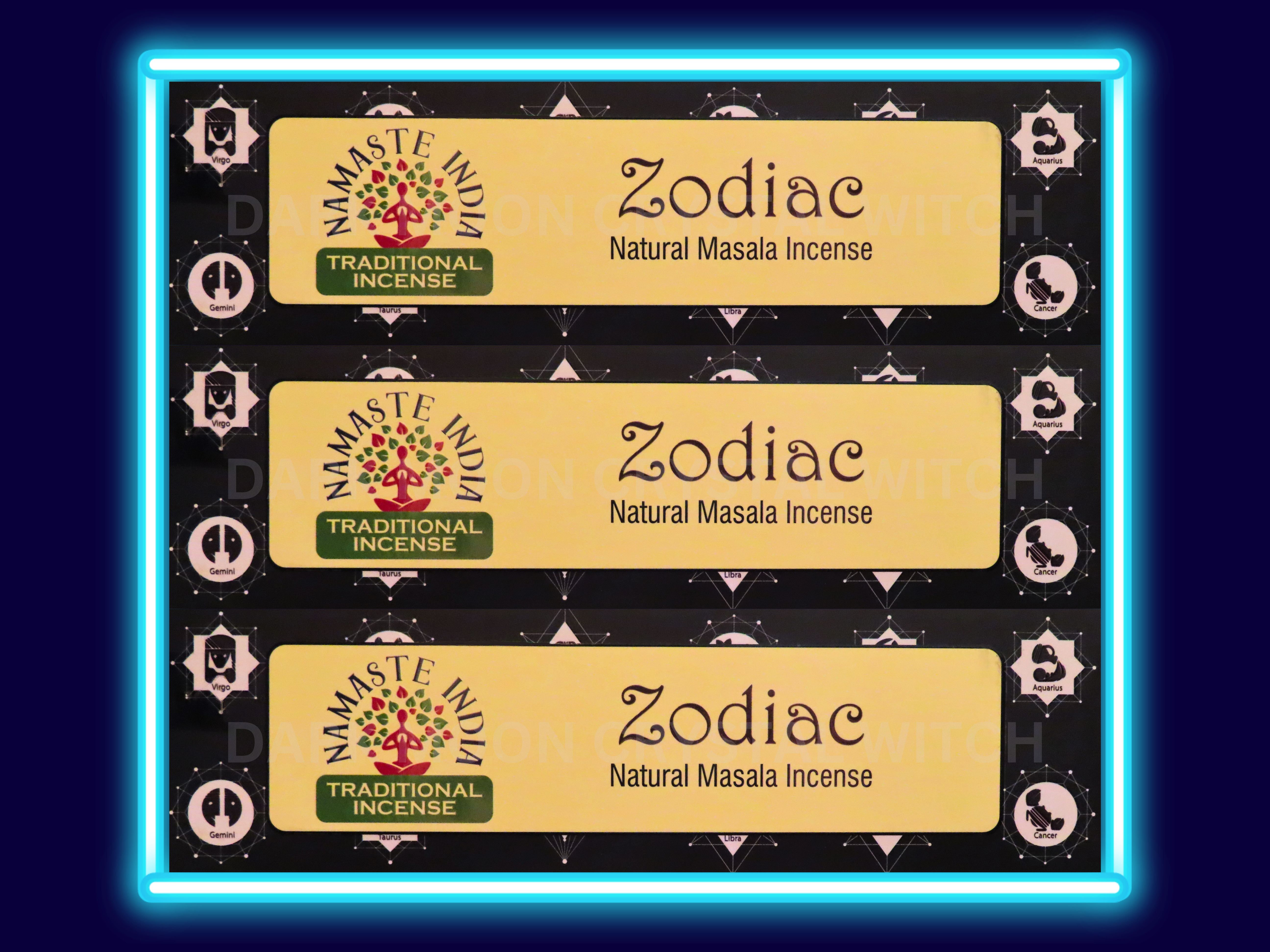 Zodiac Incense Sticks (15 gram pack)