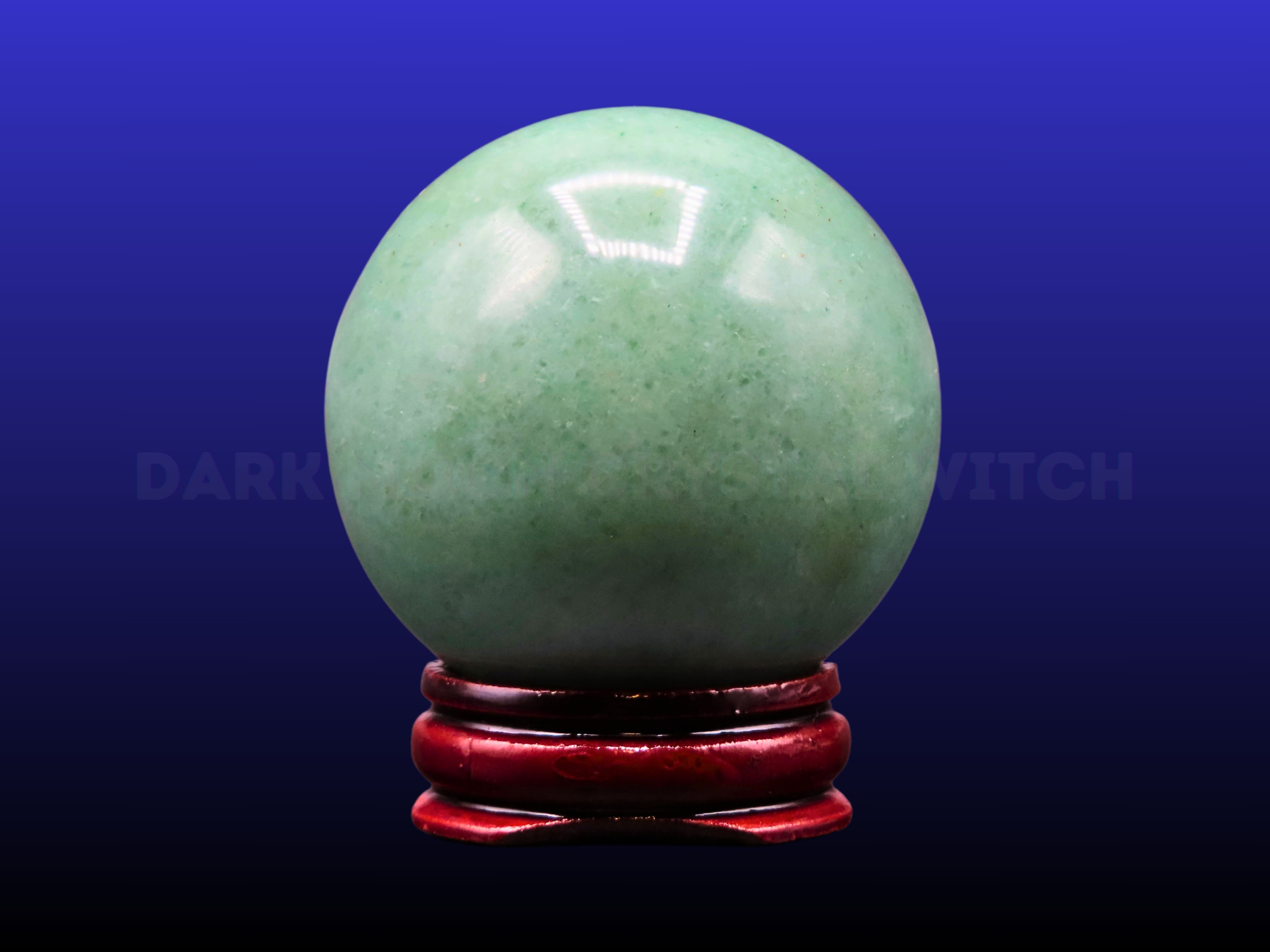 Assorted Crystal Gemstone Spheres (50mm) with Stand