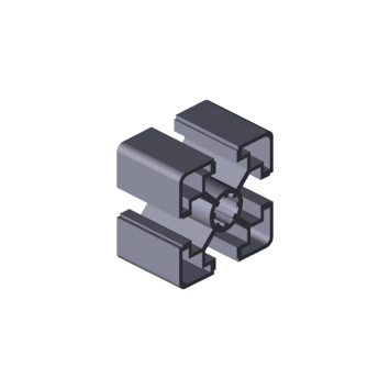 Perfil de aluminio 45 x 45