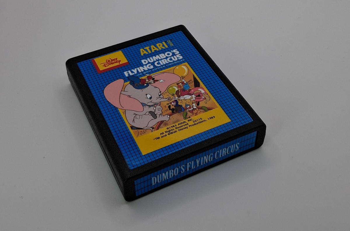 Dumbo Flying CIrcus - Atari 2600, Atari 2600+ & Atari 7800+ Game Cartridge NTSC