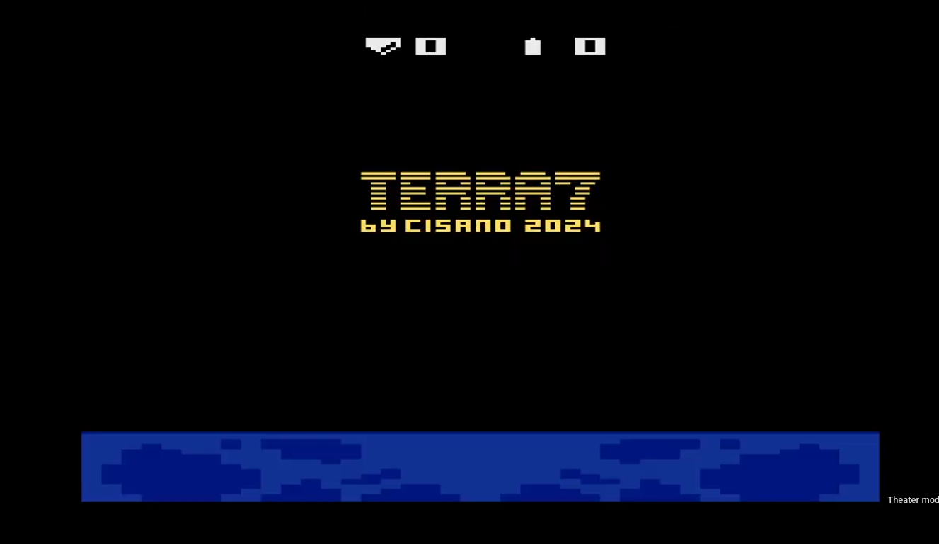 Terra 7 - Atari 2600 & Atari 2600+ Game Cartridge NTSC