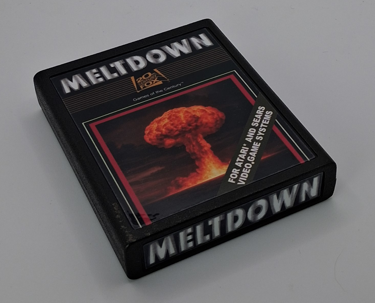 Meltdown - Atari 2600 & Atari 2600+ Game Cartridge NTSC