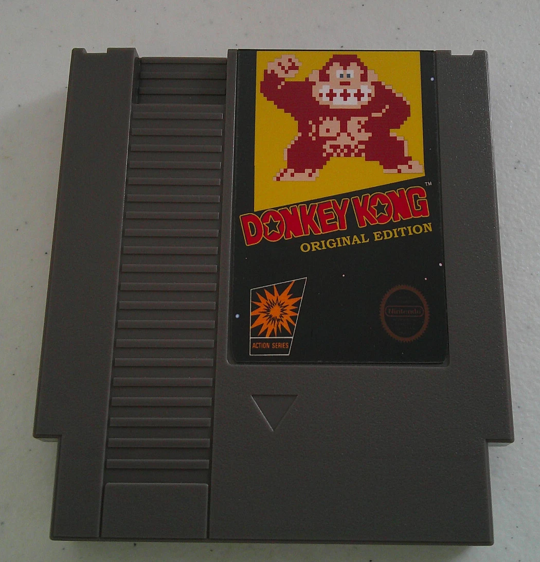 Donkey Kong Original Edition / Pie Factory Cement Factory NES Game Cartridge NTSC