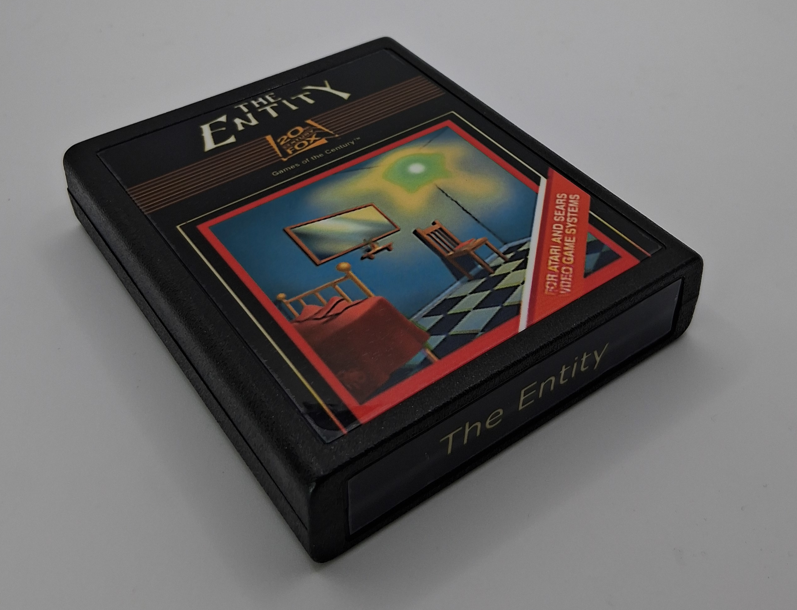 The Entity - Atari 2600, Atari 2600+ and Atari 7800 Game Cartridge NTSC