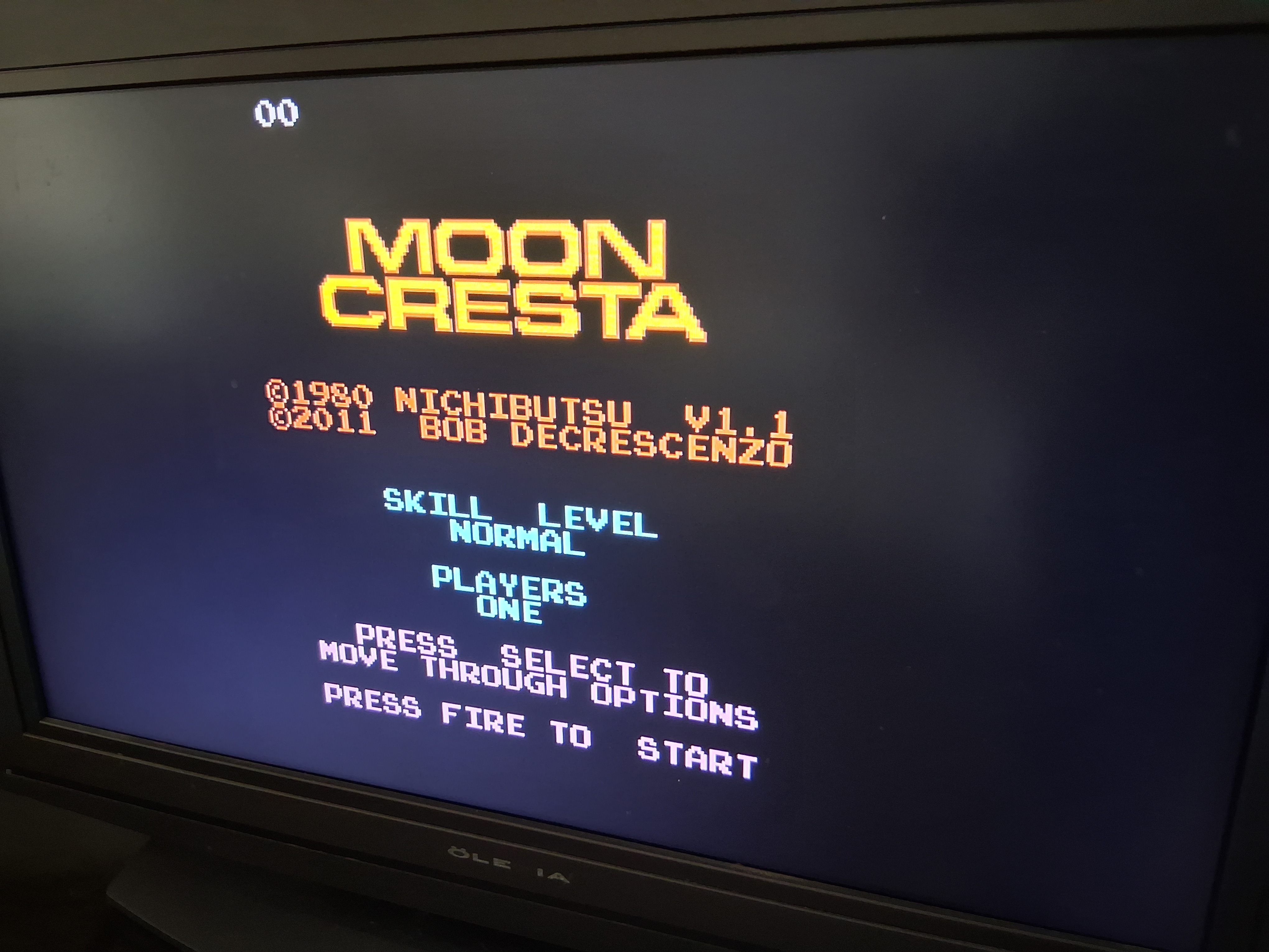 Moon Cresta - Atari 7800 & Atari 7800+ Game Cartridge NTSC