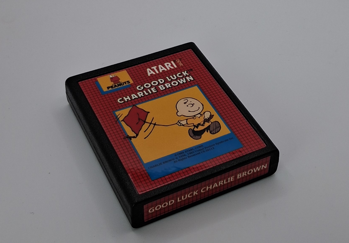 Good Luck Charlie Brown - Atari 2600 & Atari 2600+ Game Cartridge NTSC