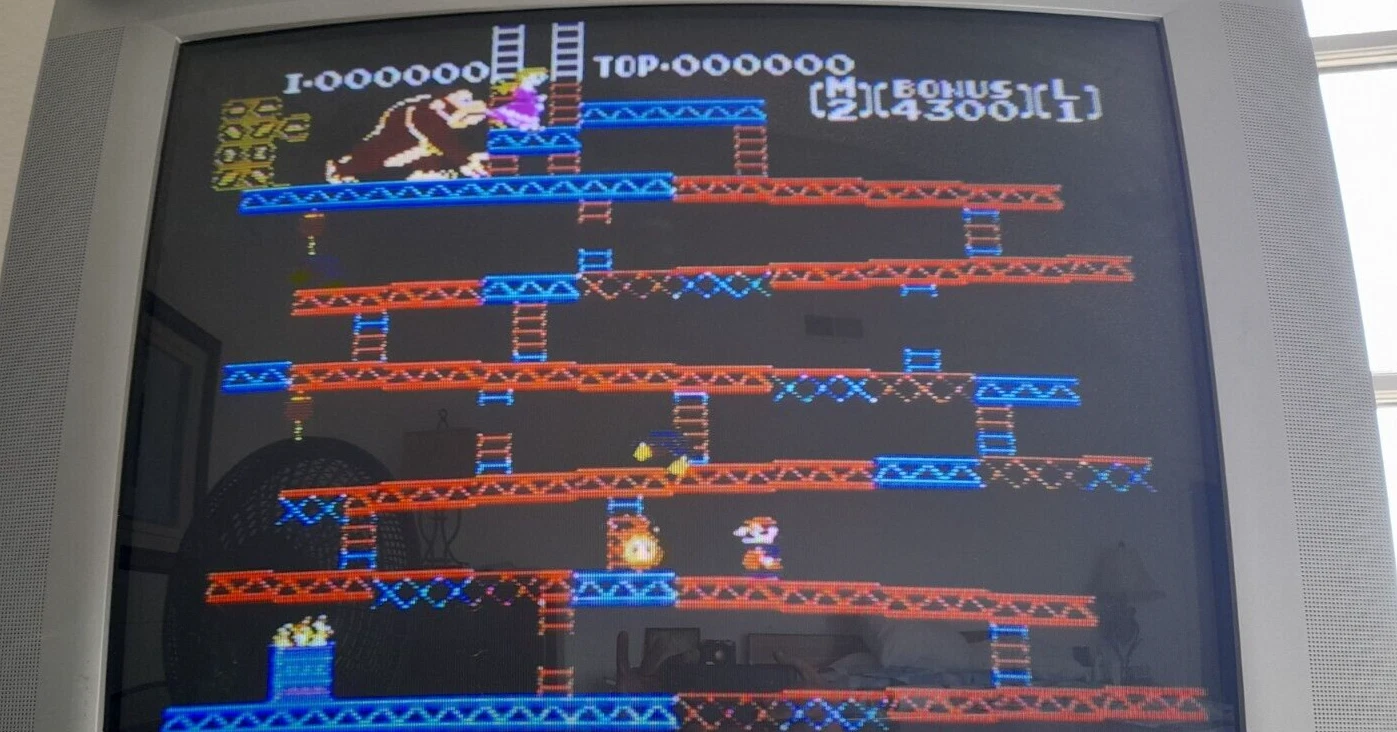 Donkey Kong Original Edition / Pie Factory Cement Factory NES Game Cartridge NTSC