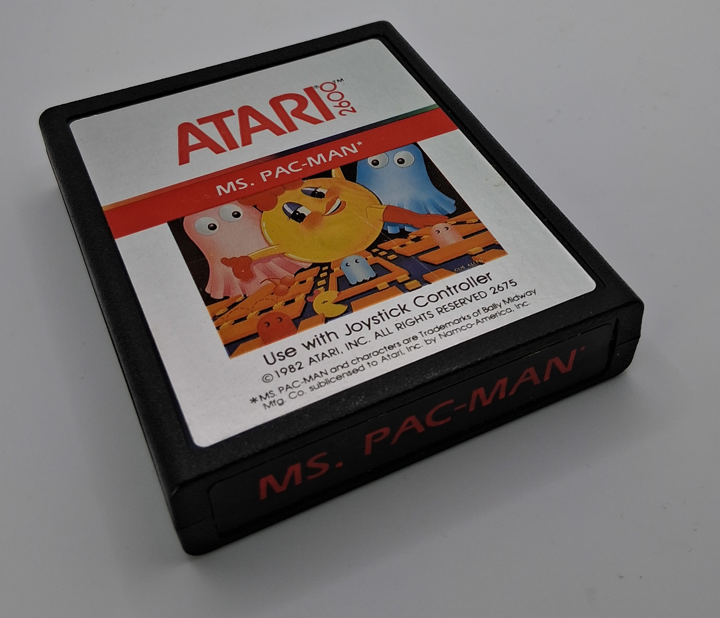 Ms Pac Man - Atari 2600 & Atari 2600+ Cartridge NTSC