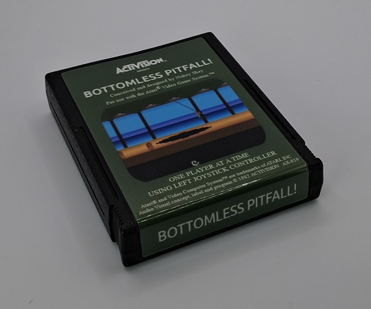 Bottomless Pitfall - Atari 2600 & Atari 2600+ Game Cartridge NTSC
