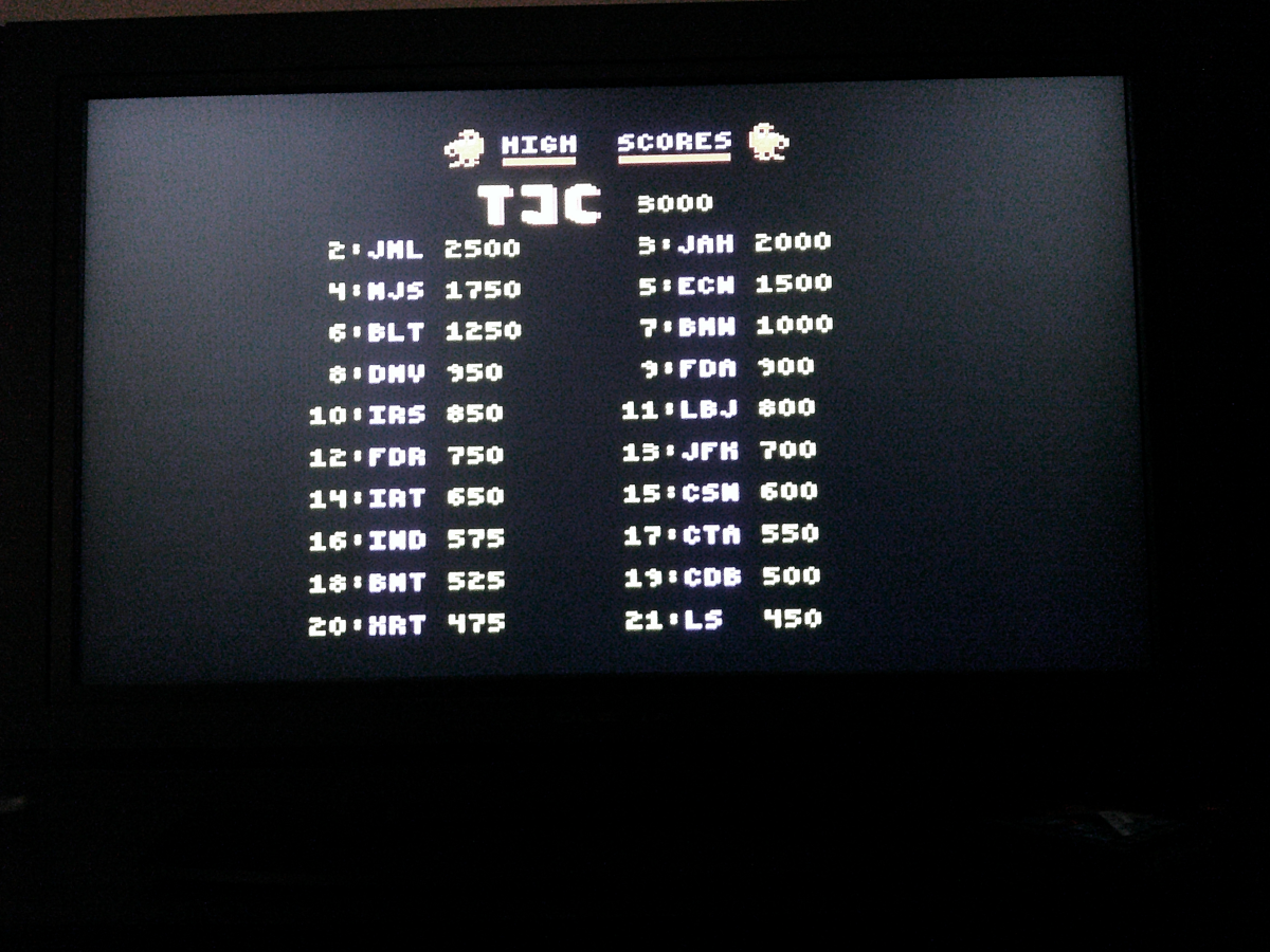 b*nQ – Atari 7800 and 7800+ Game Cartridge NTSC