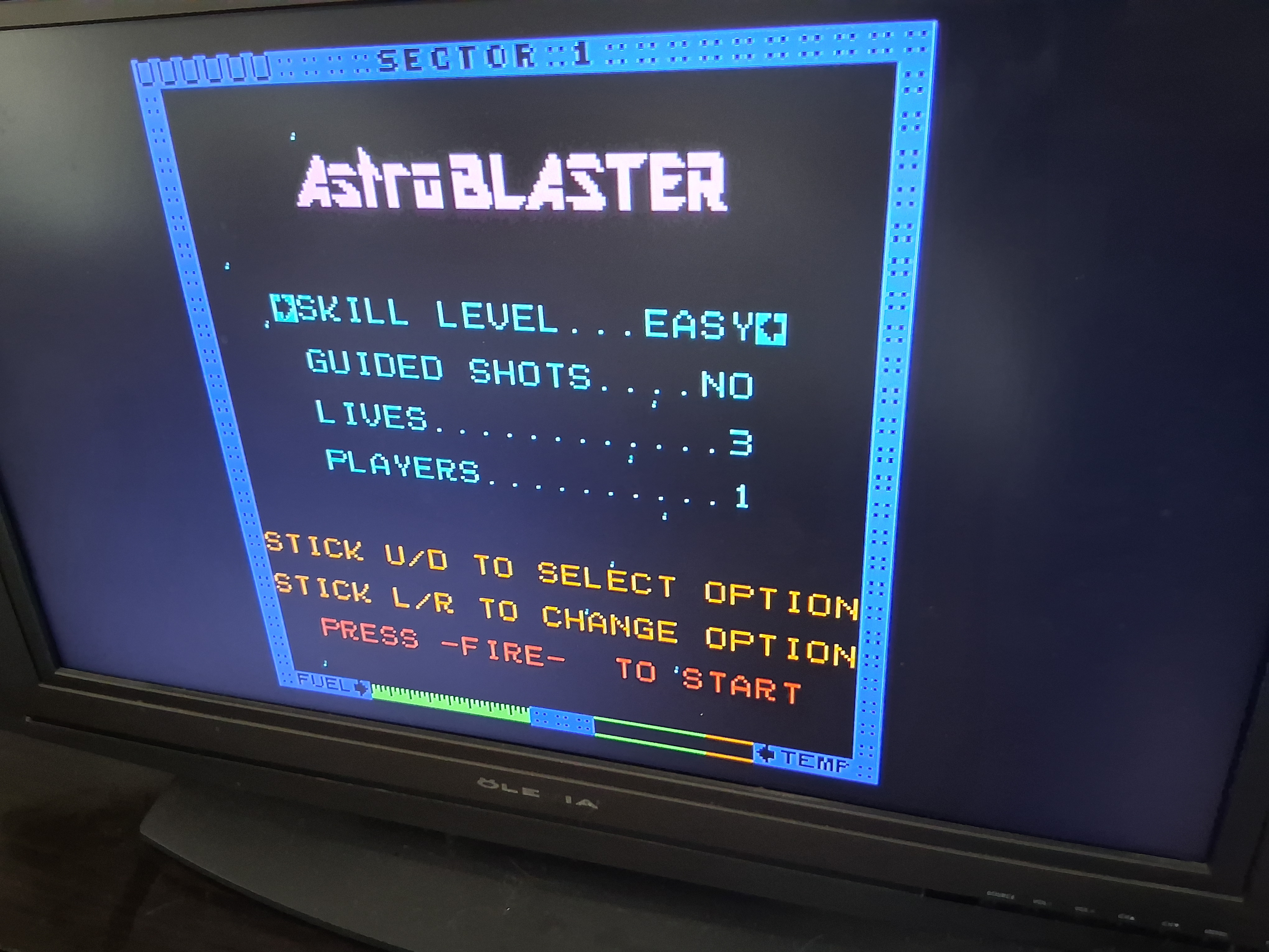 Astro Blaster - Atari 7800 & Atari 7800+ Game Cartridge NTSC