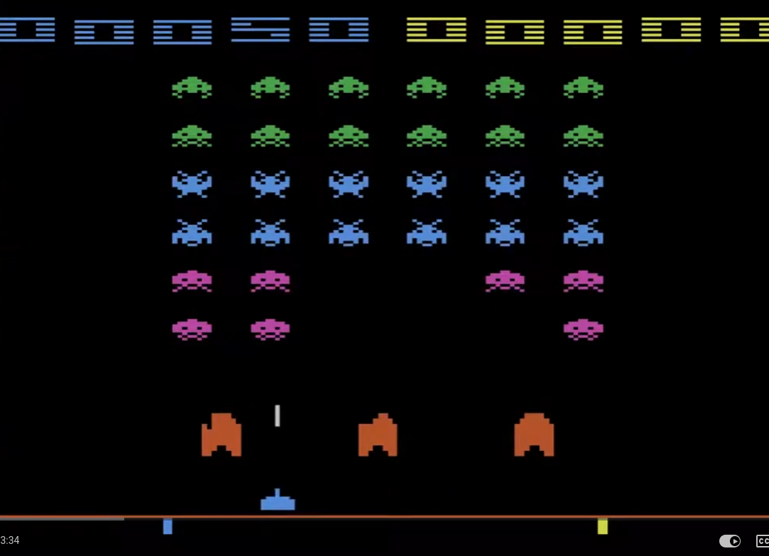Space Invaders Deluxe for Atari 2600 and Atari 2600+