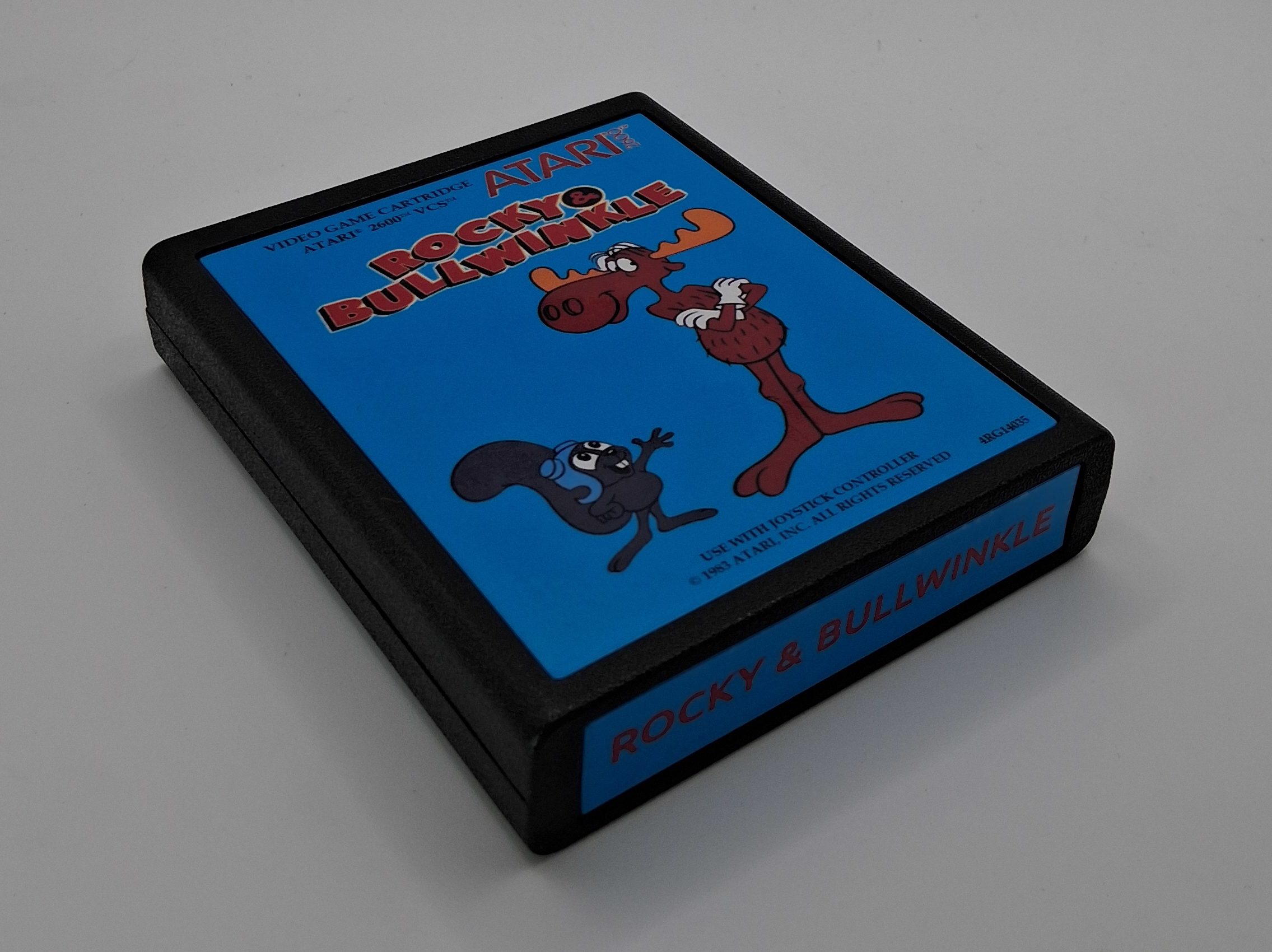 Rocky and Bullwinkle - Atari 2600 & Atari 2600+ Cartridge NTSC