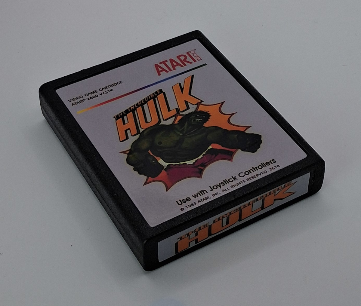 Incredible Hulk - Atari 2600 & Atari 2600+ Game Cartridge NTSC