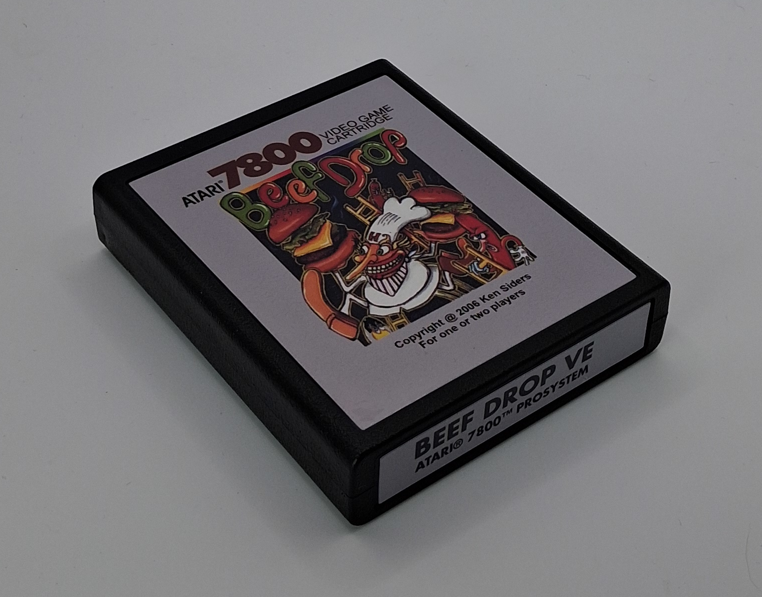Beef Drop - Atari 7800 & Atari 7800+ Game Cartridge NTSC