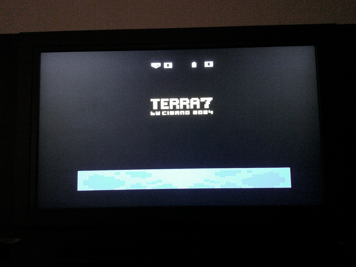 Terra 7 - Atari 2600 & Atari 2600+ Game Cartridge NTSC